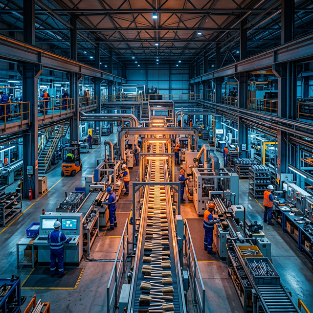 Industrial manufacturing facility